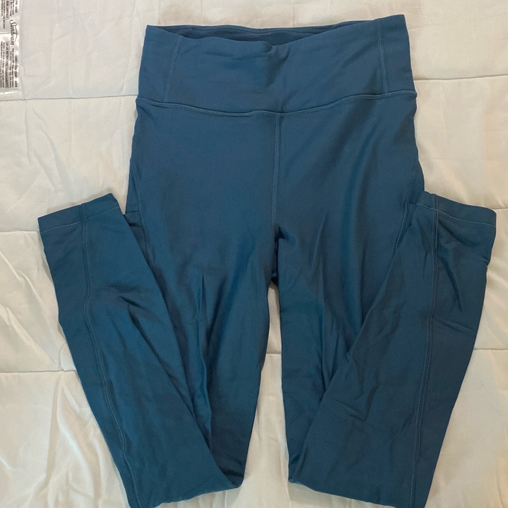 Lululemon fleece lined running leggings